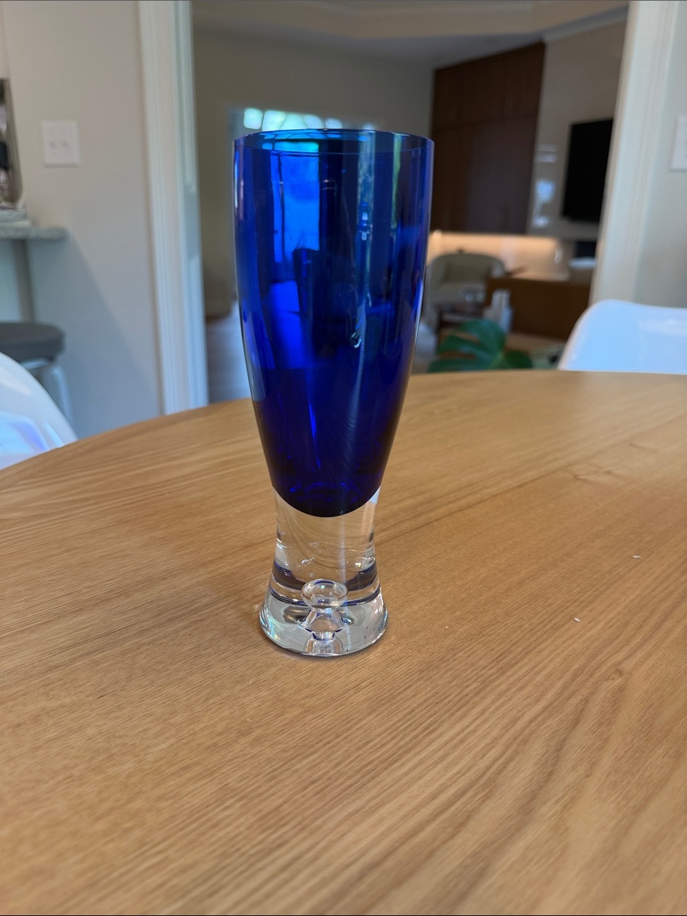 Stockholm by Block Cobalt Blue Water Goblet